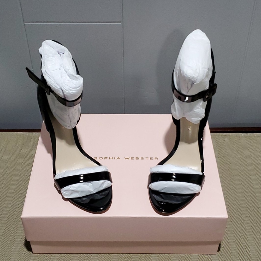 Nicole Patent Sandal
